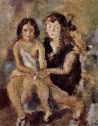 Jules Pascin Clala and Unavian oil on canvas